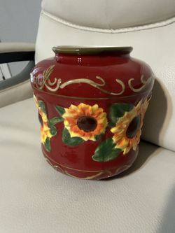 Ceramic Hand-painted Vase