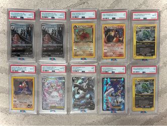 Pokemon PSA Slabs