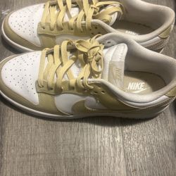 Nike Dunks Team Gold 