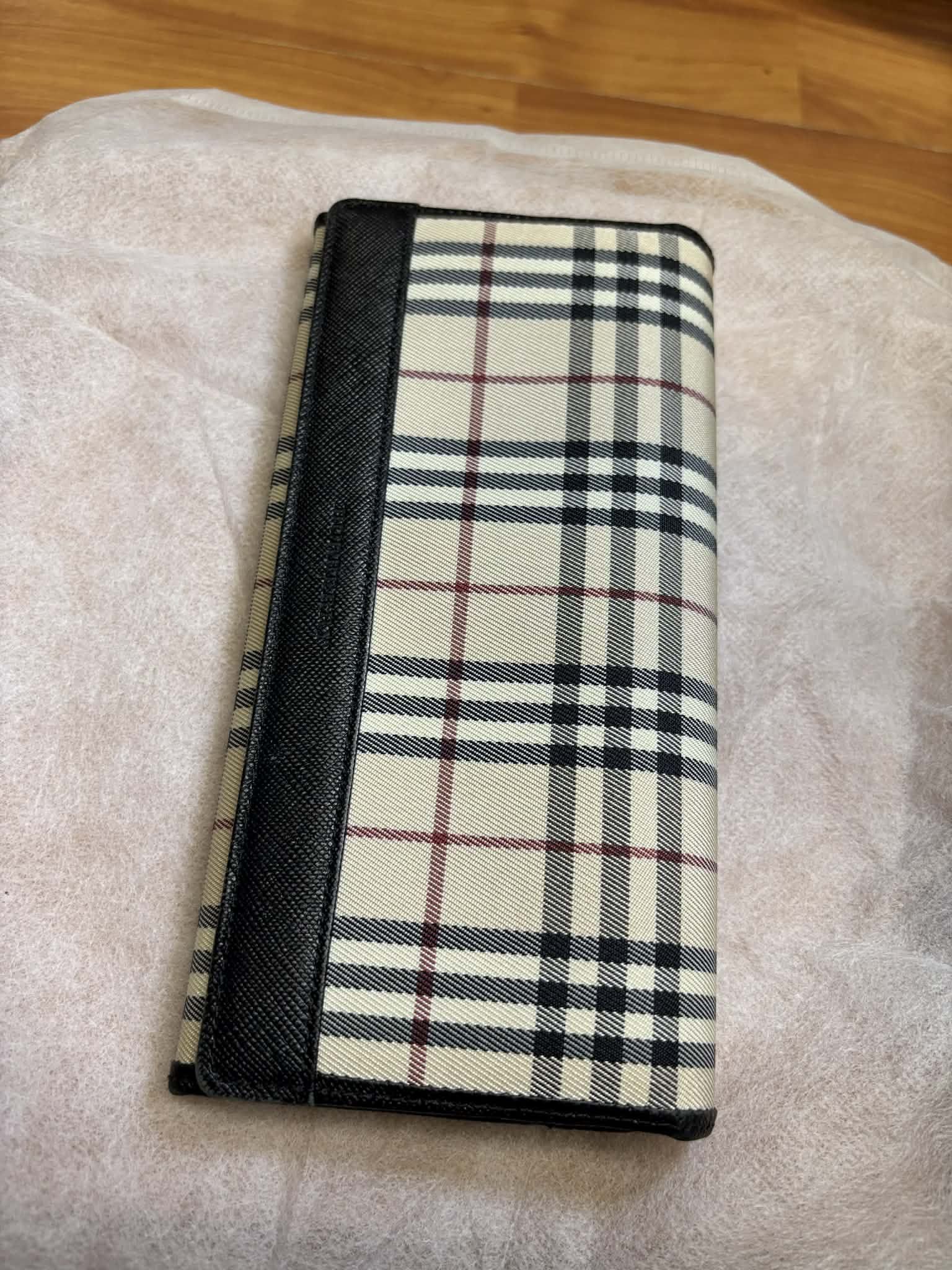Authentic Burberry Long Wallet