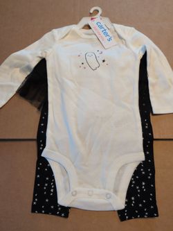 6 month Girls Ghost Outfit