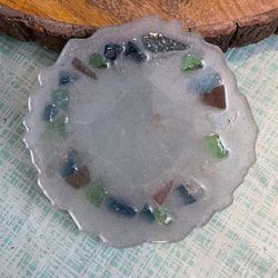 Resin Coasters (handmade ) Set Of 2 