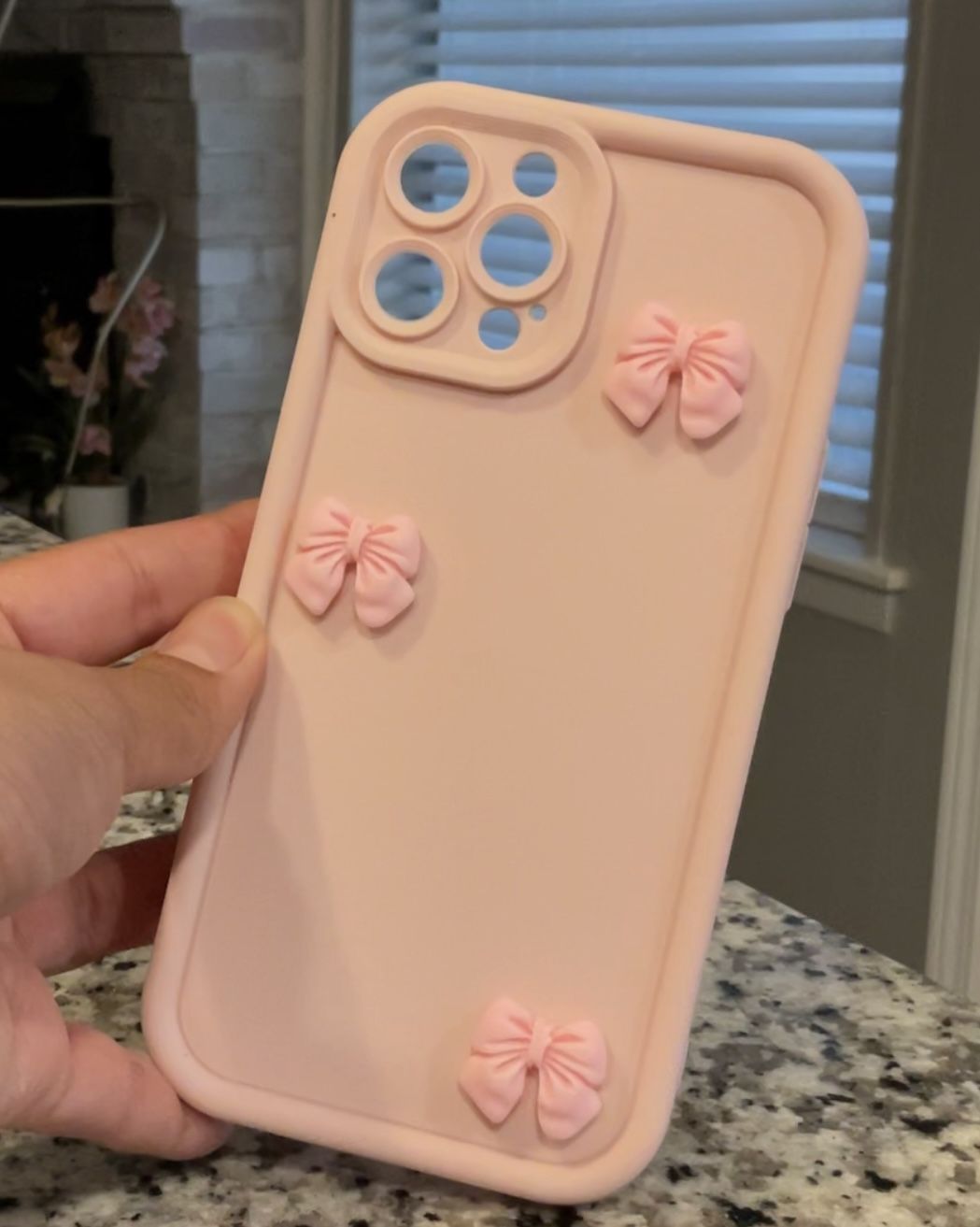 Pink Bow Phone Case