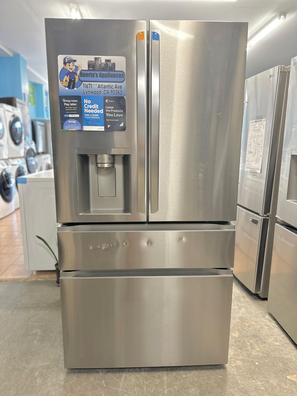 LG Refrigerator 26 Cu Ft Smart Counter Depth