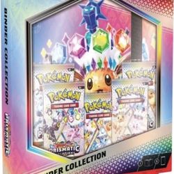 6x Binder Collection SV8.5 Prismatic Evolutions Pokemon TCG Sealed Case!