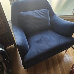 Deep Blue Chair