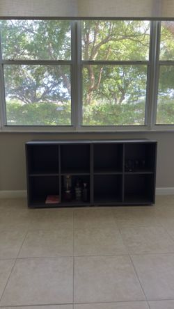 Two Ikea Kallax Shelf