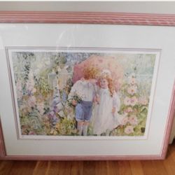 IRENE BORG “BOUQUET PRINTANIER” SIGNED AP 184/500