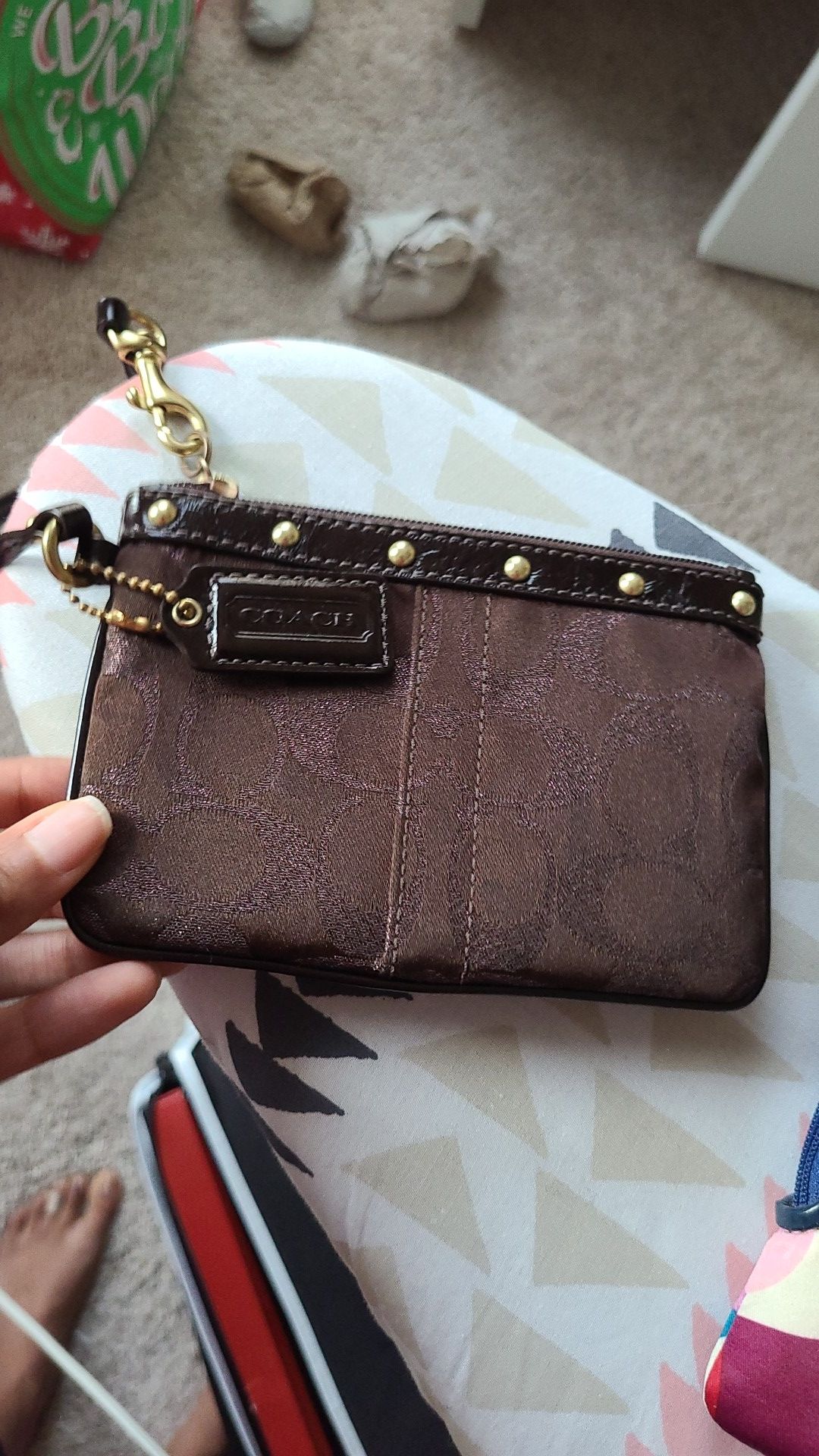 Coach wristlet