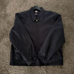 Black Dickies Eisenhower Work Jacket (XL)