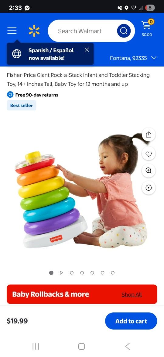 Fisherprice Guant Rack A Stack