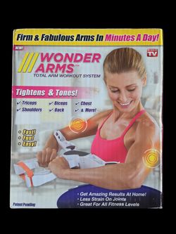 Wonder Arms Total Arm Workout System w/ Resistance Bands As Seen On TV