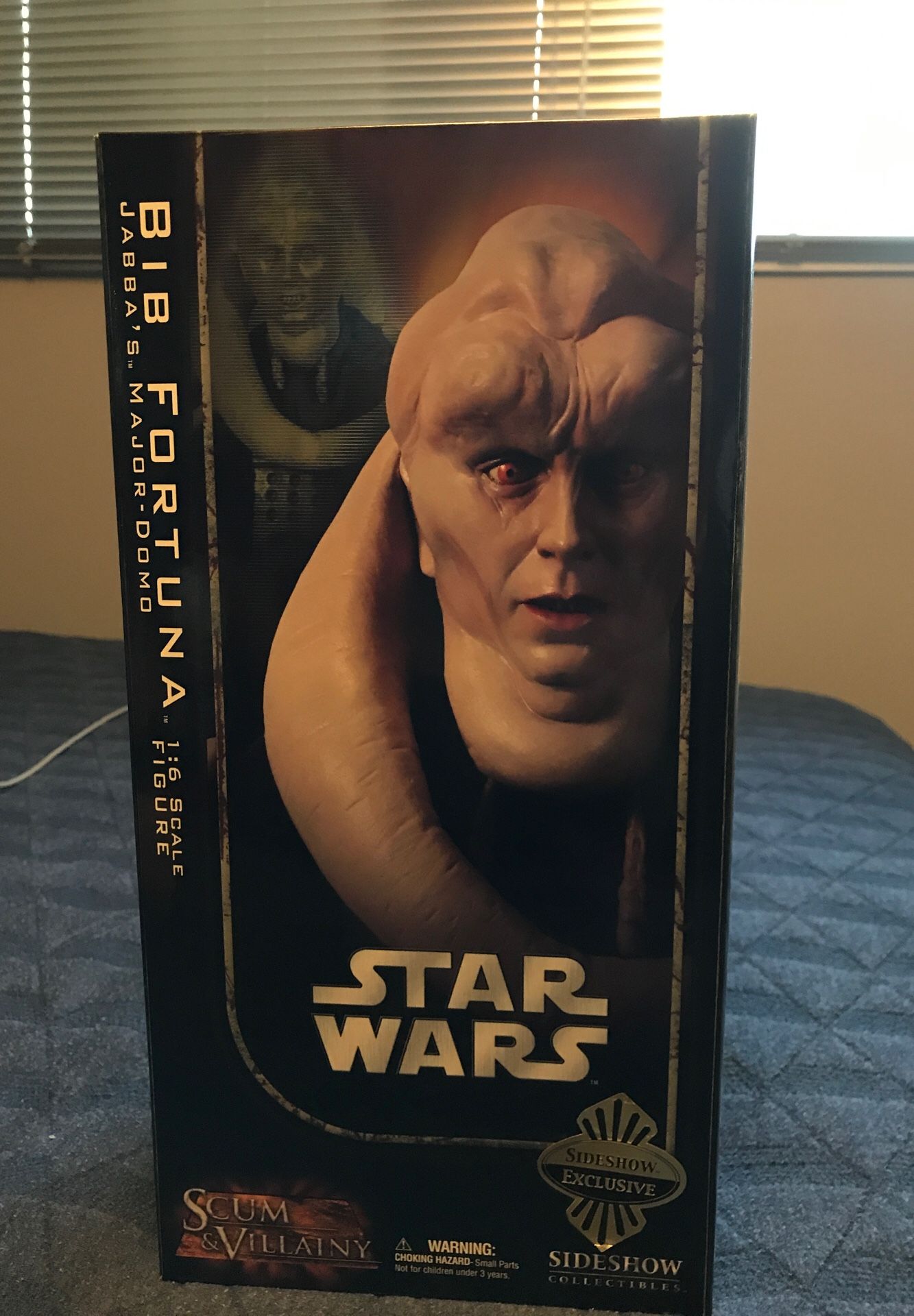 Star Wars Bib Fortuna 12” Action Figure Sideshow Collectibles Factory Sealed