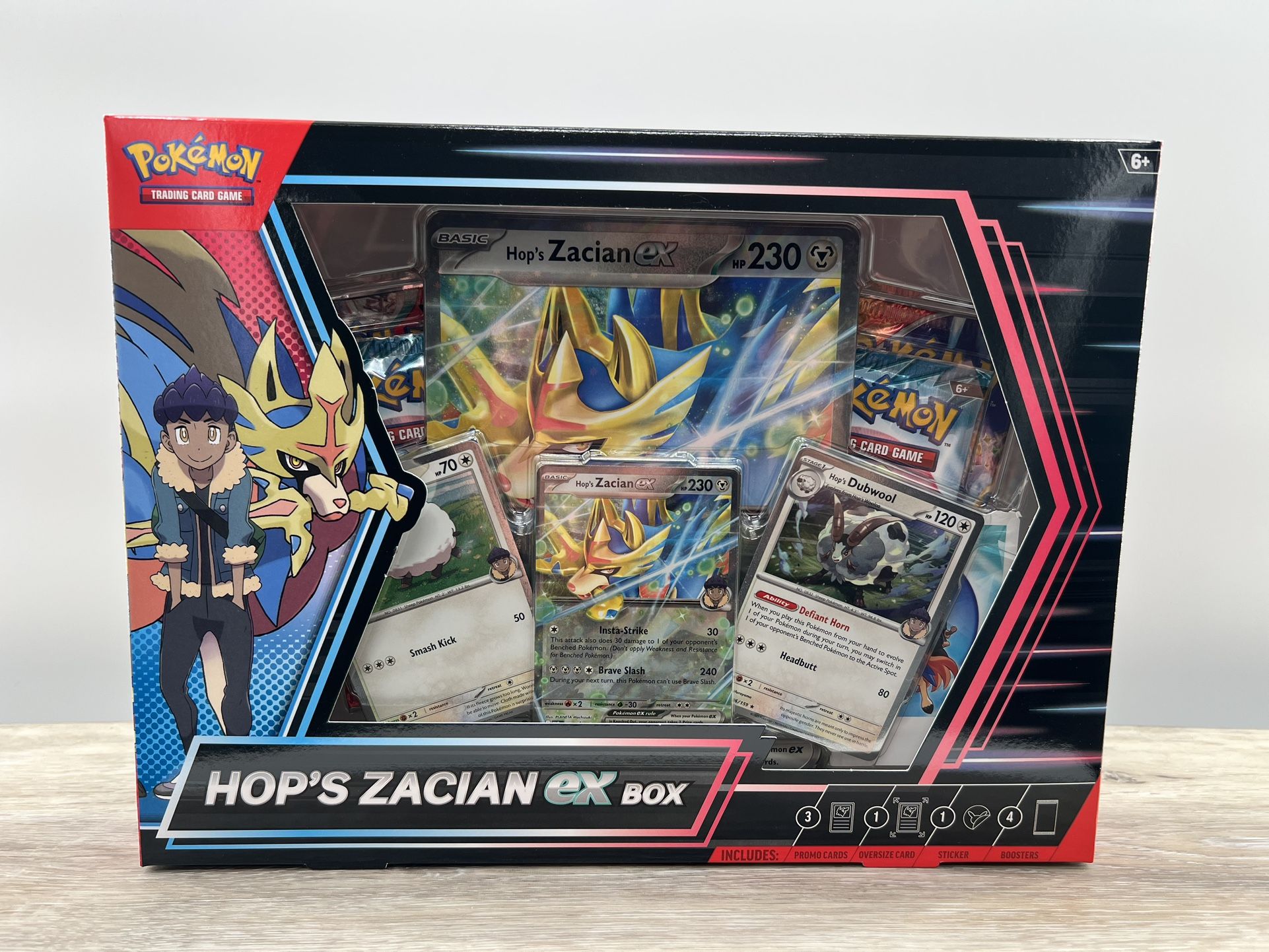 Pokemon TCG Hop's Zacian ex Box 