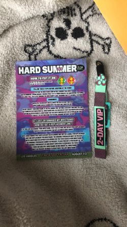 HARD SUMMER 2-DAY VIP