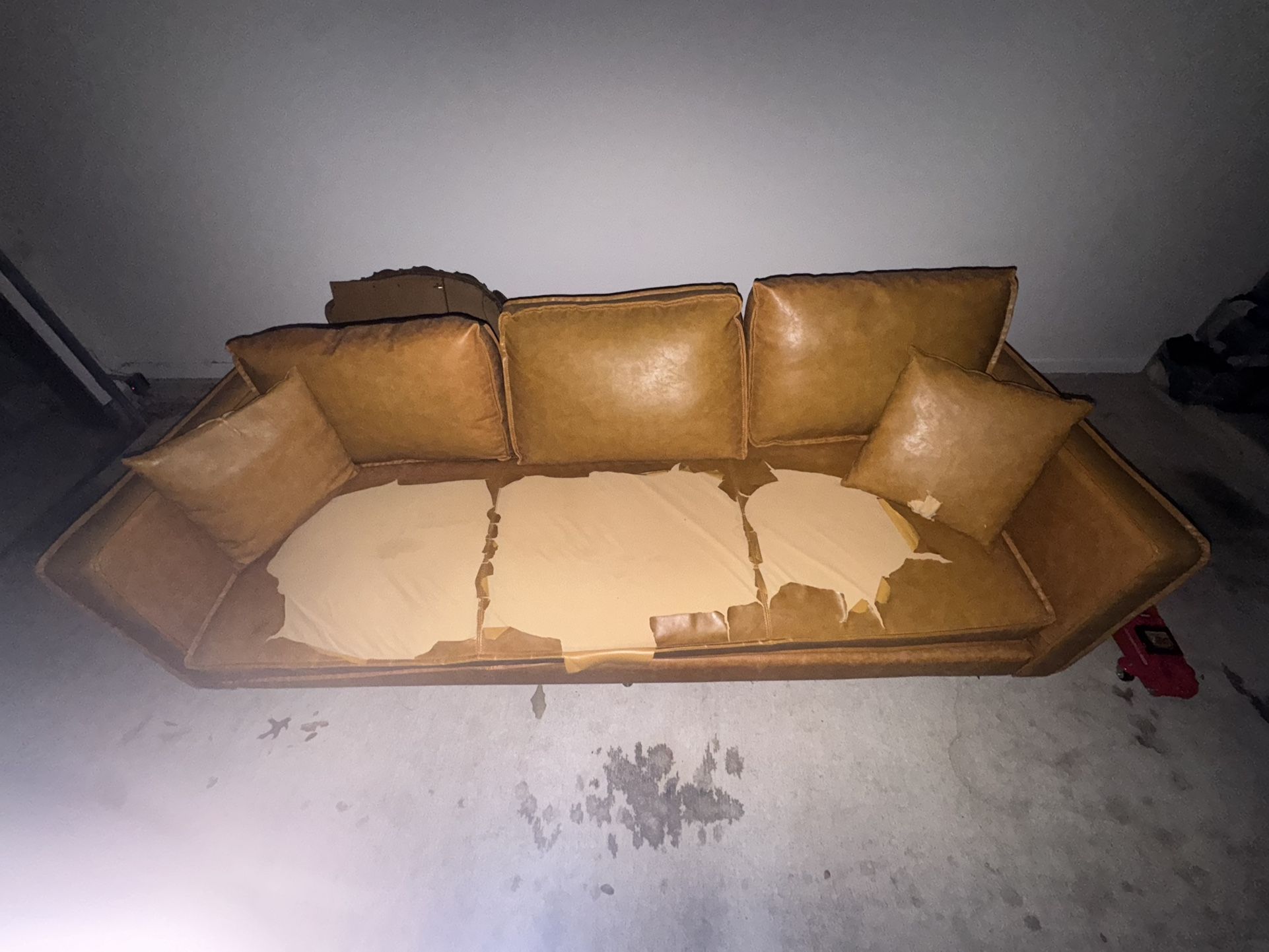 Leather Couch