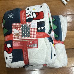 Hello Kitty Blanket ! Brand New Twin Size 