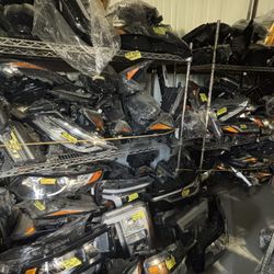 HEADLIGHTS, TAILLIGHTS, MIRRORS