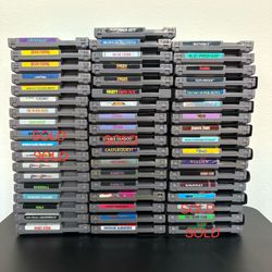 READ POST- 48 Original Nintendo (NES) Games-READ POST