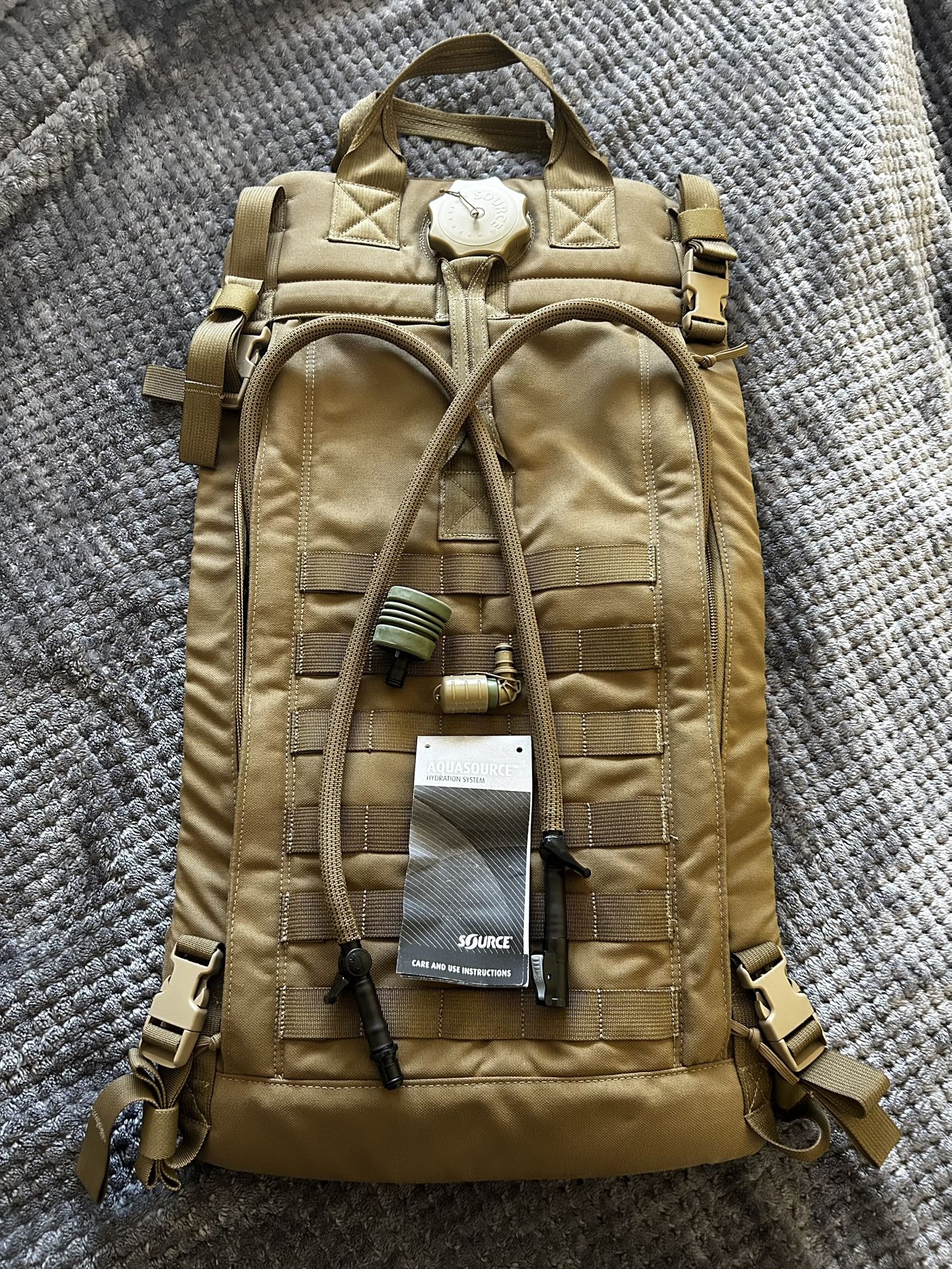 Source Hydration Aquasource 5 Gallon Military Water Carry Backpack