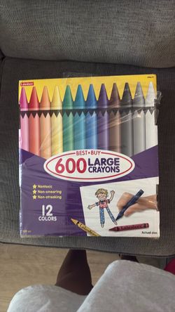 Large box of Crayons (Lakeshore)