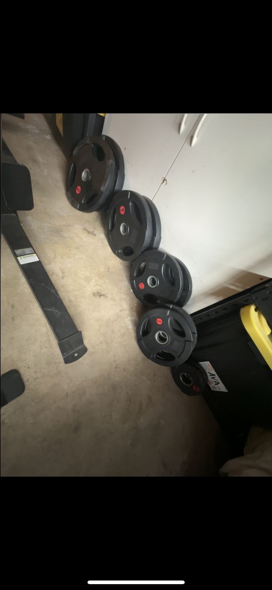 QUALITY RUBBER WEIGHT PLATES