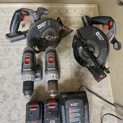 Porter Cable Power Tool Set