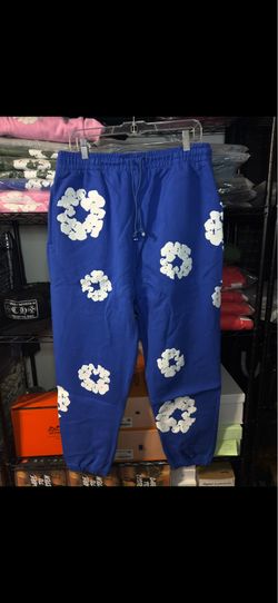Denim tears sweatpants blue