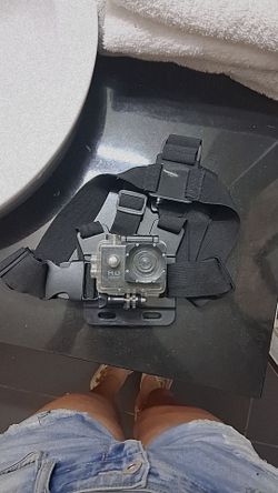 HD 1080p Action Camera with Chest Mount Harness