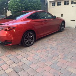 2018 Infiniti Q60s Red Sport Coupe 