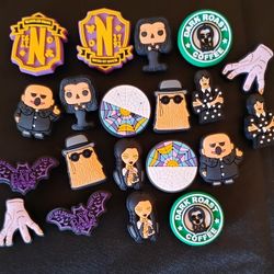 Wednesday Jibbitz lot of 20 
