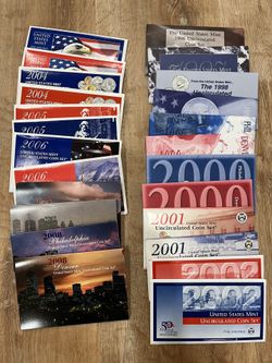 1 Decade of Mint Sets