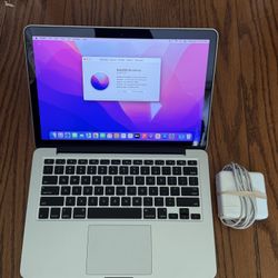 MacBook Pro 13” 2015/8GB RAM/256GB SSD/Fully Functional/Excellent Battery/Apple charger  