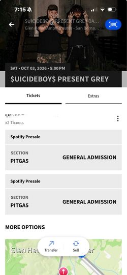 $uicideboys Pit Tickets