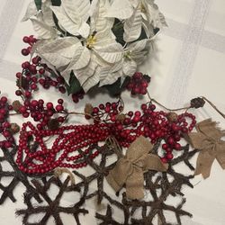 Bundle Christmas Holiday Decorations Ornaments 