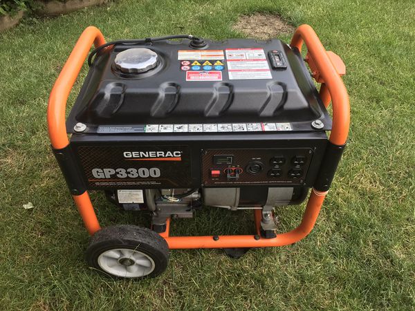 Generac 3300 watt Generator Excellent Condition for Sale in Cicero, IL