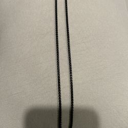 Men’s Black Chain 