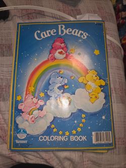 Care Bears Coloring Book by Kenner 1982