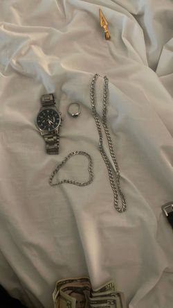 Watches , rings ,chains ,braclets