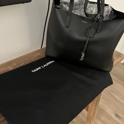 SAINT LAURENT  Black Tote Bag 