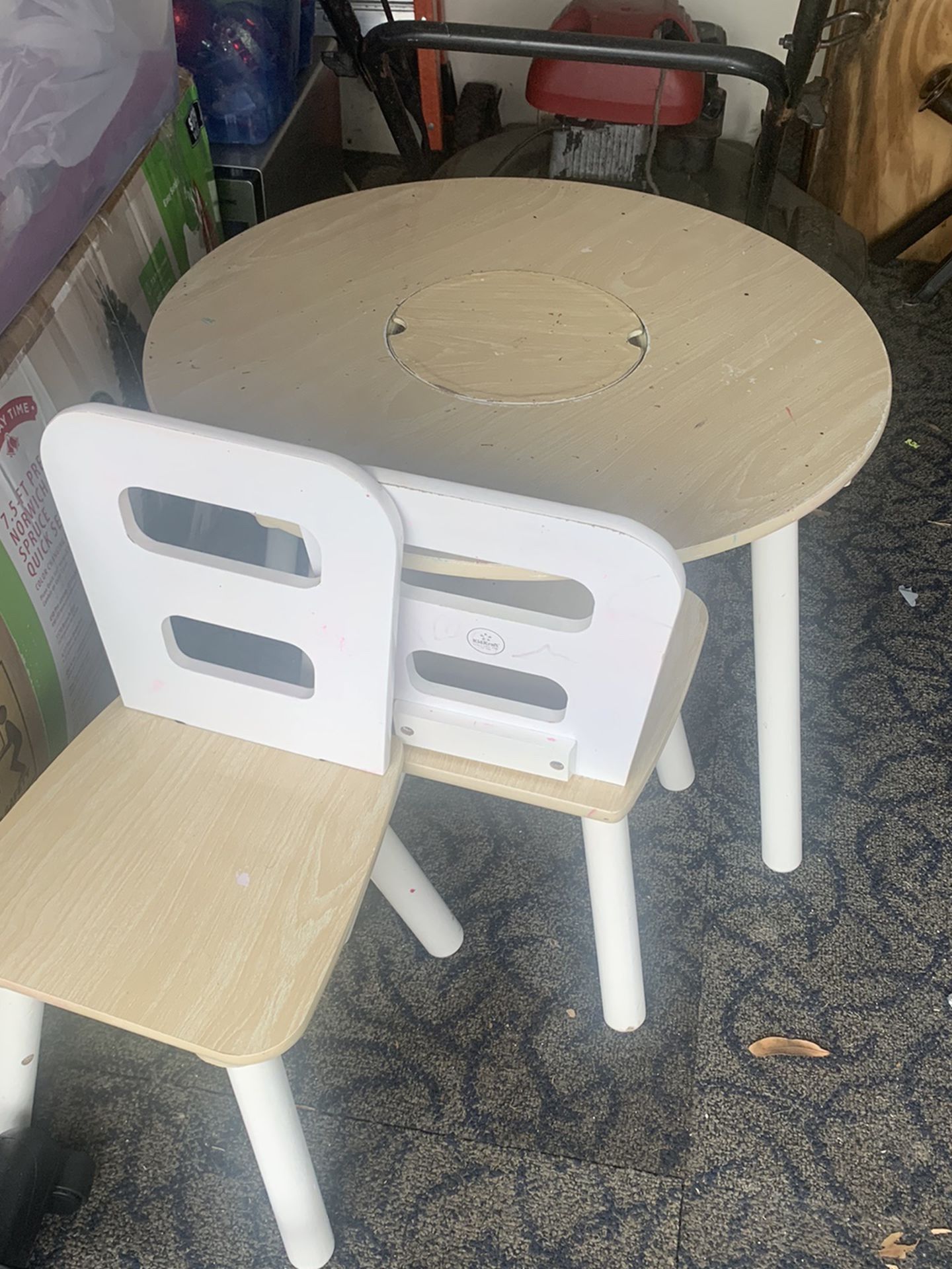 Kids Table And 2 Chairs