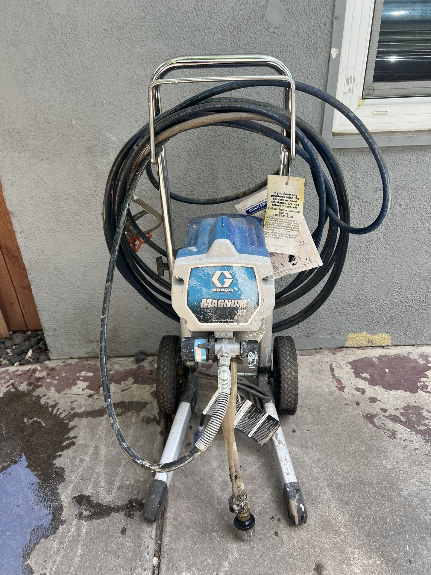 Airless paint sprayer magnum x7