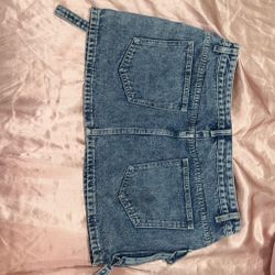 Denim skirt