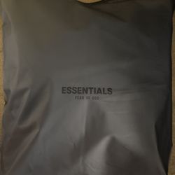 Black Essential Hoodie XL