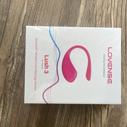  LOVENSE Lush 3 Remote Control Vibrator for Women, Wearable G-spot Vibrators with Remote App Controlled for Female Couples, Discreet Long Distance Adu