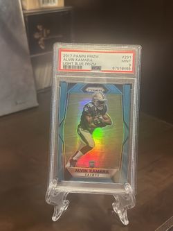 3 Card - Rookie Lot - 2017 Panini Prizm 291 Alvin Kamara Light Blue Prizm PSA 9