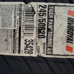 Uniroyal Tire 245/50/20 $75