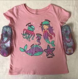 Toddler Shirt & Sandals 