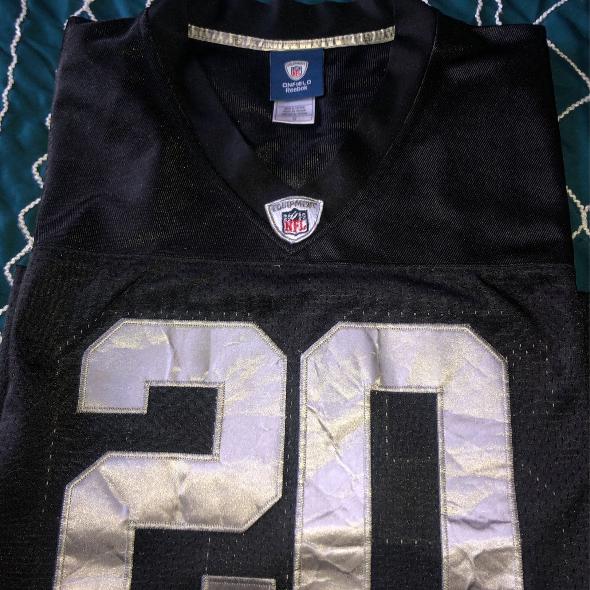 Raiders McFadden Reebok Jersey 