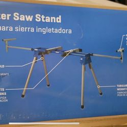 KOBALT FOLDING MITER SAW STAND, no box but the unit is never used. 